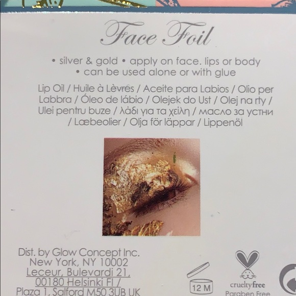 🎉😊💋Winky Lux Face Foil in silver and Gold😱🎉😍 - Picture 5 of 10